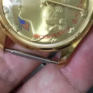 ?Collectible Windup 1976 Rouan Bicentennial Coin Vtg Watch Vintage | Accessories | Collectible Windup 976 Rouan  main image 3